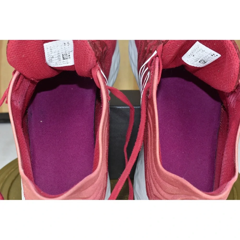 New Balance Beacon v3 Men Shoes  Size 14 Red Maroon Athletic Running Sneakers